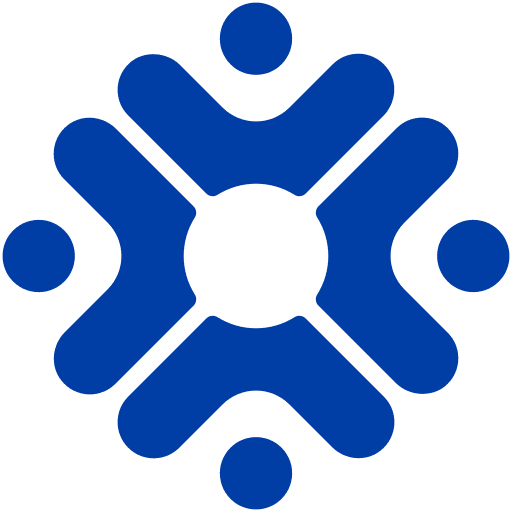Icon des K&K Logos in Blau