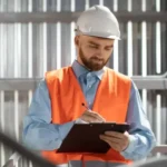 Logistikmitarbeiter macht notizen mob e1743159512372.webp